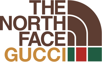 The North Face Gucci Logo